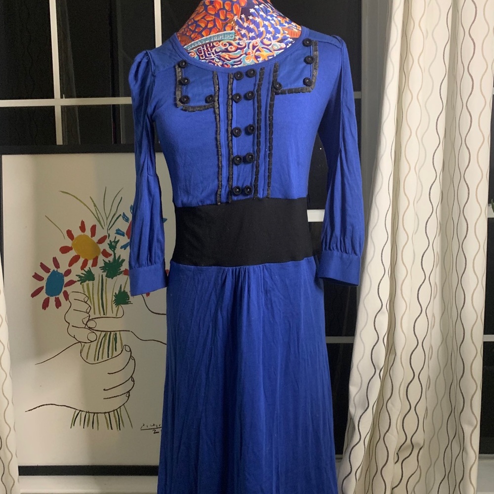 See by Chloe blue midi dress